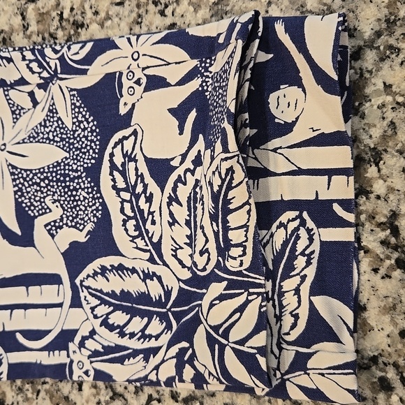 J. McLaughlin MONKEY-TROPICAL PRINT STRETCH PULL-ON PANTS. ANKLE LENGTH. SIZE 12 - Picture 8 of 8